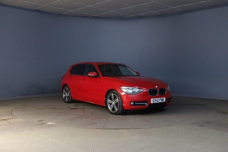 Red Used 2012 BMW 118 Sport Line Hatchback | £5,500 (Fair price) - Image 1/4