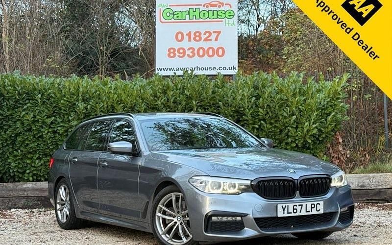 Used 2019 BMW 520 M Sport Estate | £14,299 (Good price) - Image 1/4