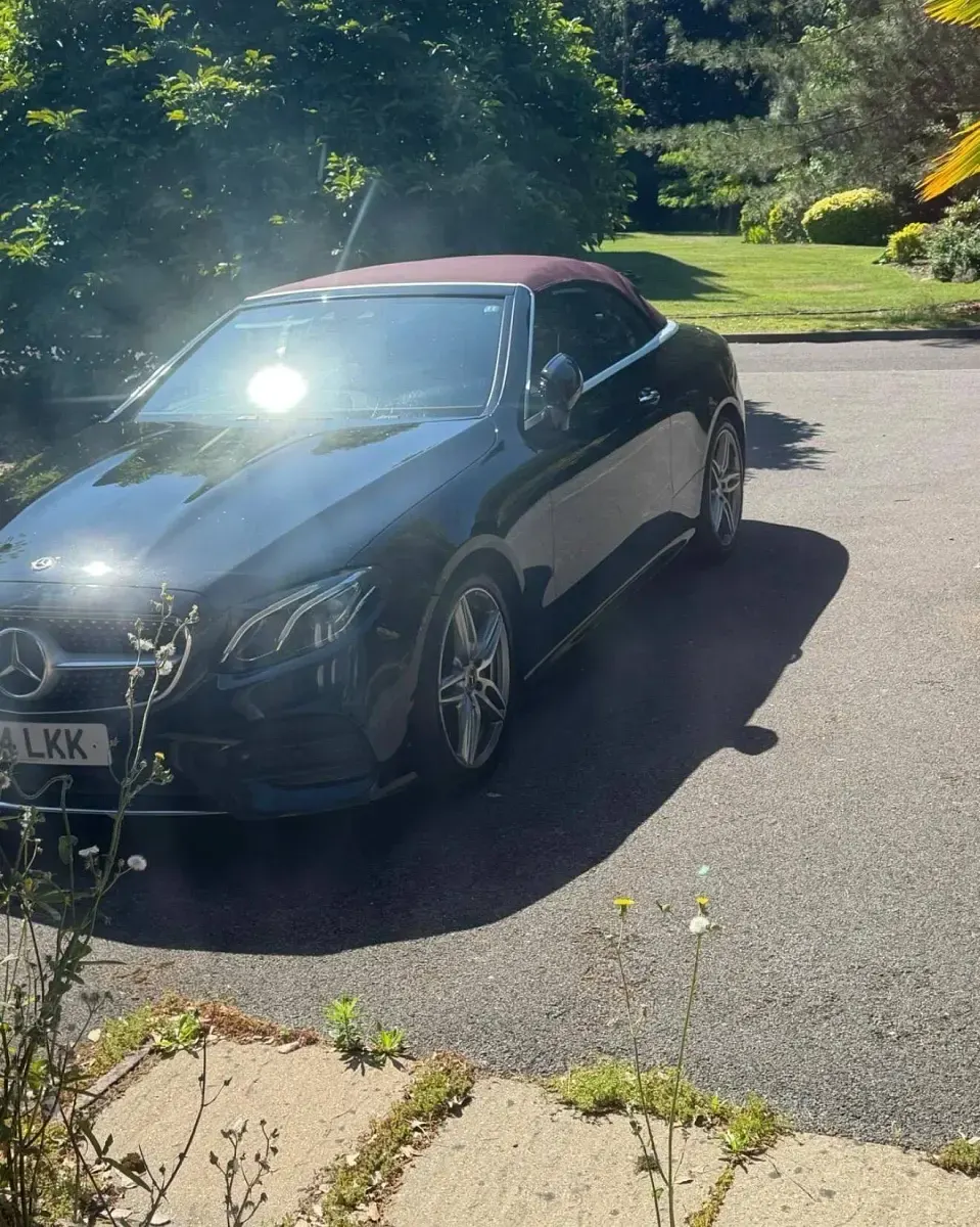 Used Mercedes E220 AMG Line Premium 2018 Black Cabriolet