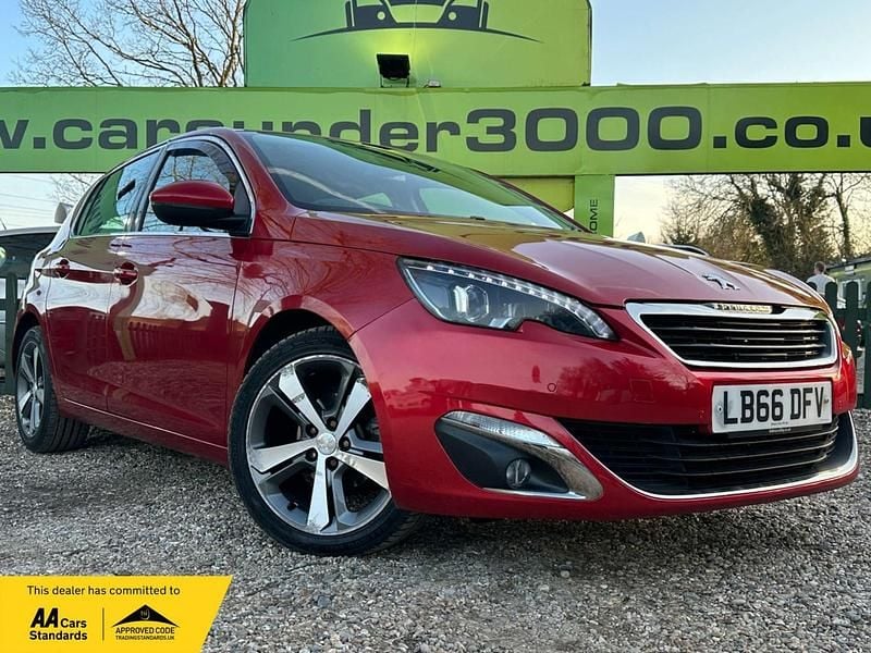 Used Peugeot 308 Allure 2016 Red Hatchback