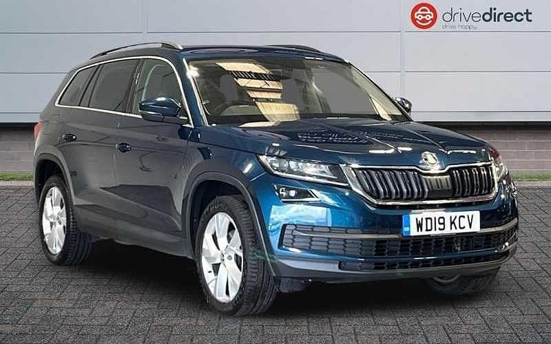 Blue Used 2018 Skoda Kodiaq SE L SUV | £14,120 (Fair price) - Image 1/4