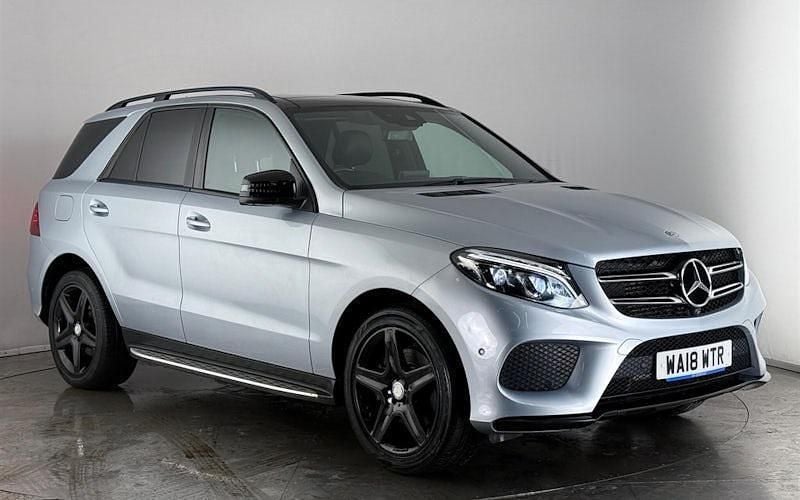 Used Mercedes GLE250 AMG 204 HP (150 kW) 2018 Silver Estate