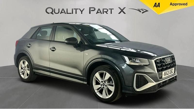 Grey Used 2021 Audi Q2 S-Line SUV | £14,099 (Fair price) - Image 1/4
