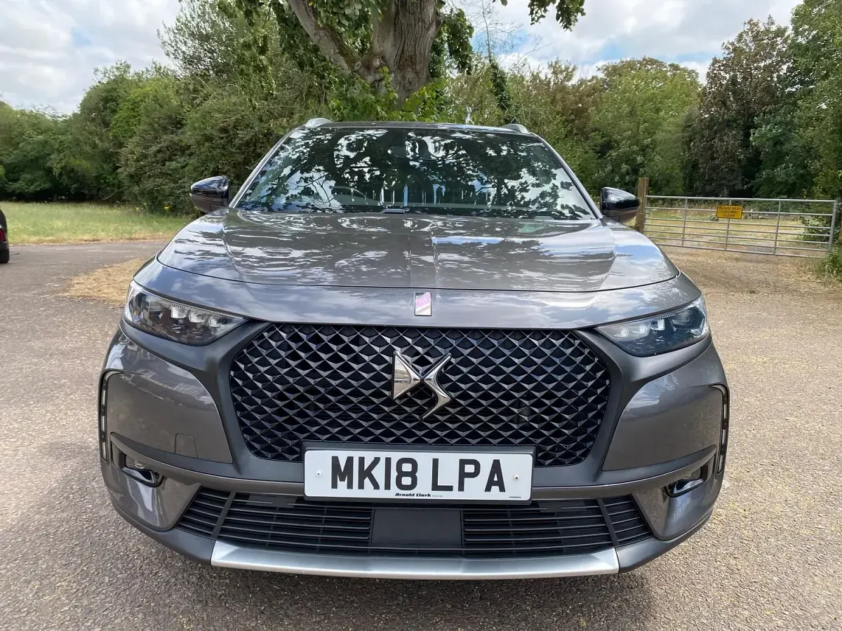 Used DS Automobiles DS7 Crossback Performance 180 HP (132 kW) 2018 Grey SUV