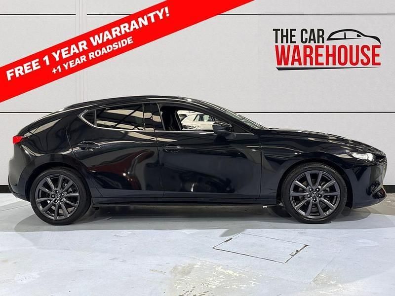 Used Mazda 3 Exclusive-Line 186 HP (136 kW) 2025 Black Hatchback