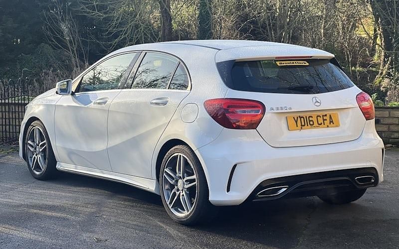 Used Mercedes A220 AMG line 177 HP (130 kW) 2018 Hatchback