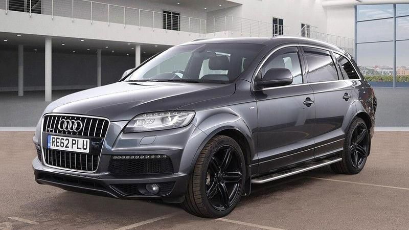 Grey Used 2012 Audi Q7 S-line plus SUV | £9,999 (Good price) - Image 1/4