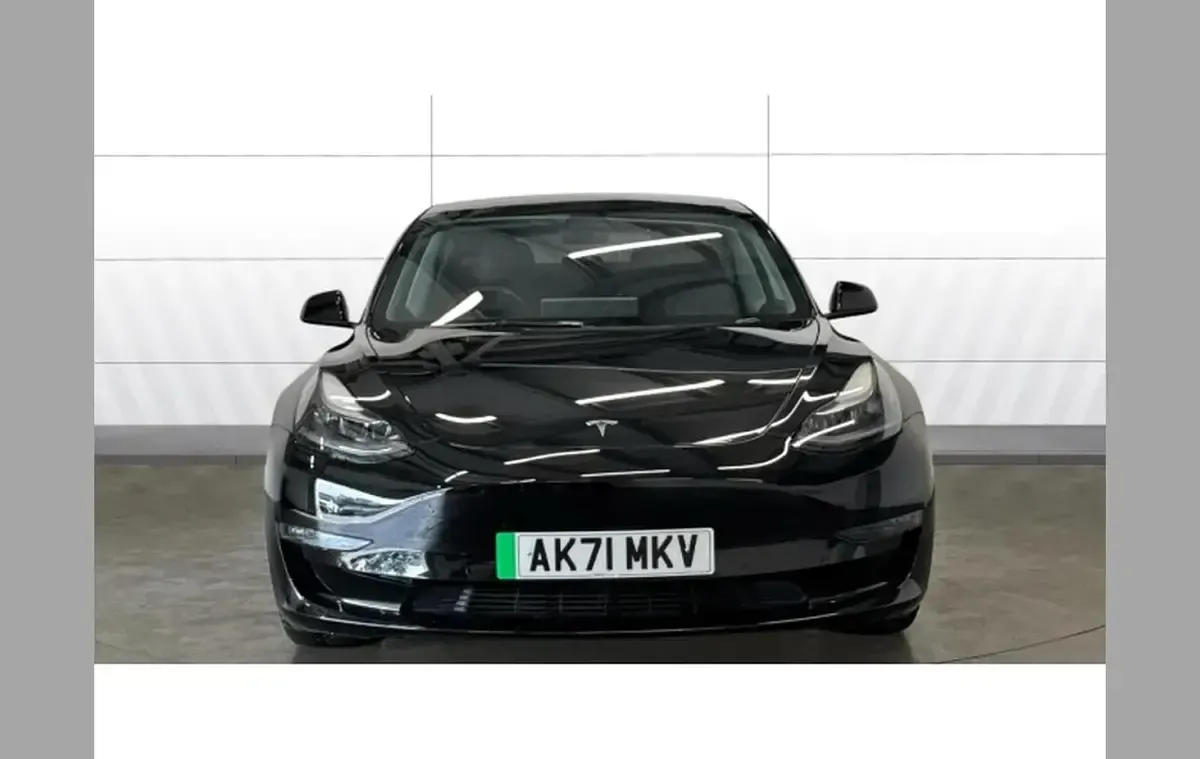 Used Tesla Model 3 Long Range AWD 366 kW (498 HP) 2021 Black Sedan
