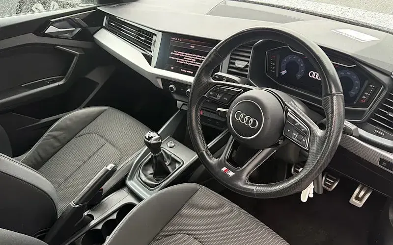 Used Audi A1 Sportback S-Line 95 HP (69 kW) 2021 White Hatchback