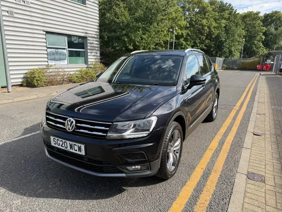 Used VW Tiguan Allspace Match 150 HP (110 kW) 2020 Black SUV