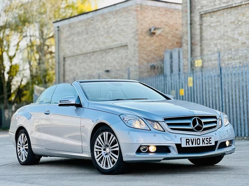 Used Mercedes E250 SE 2010 Silver Cabriolet