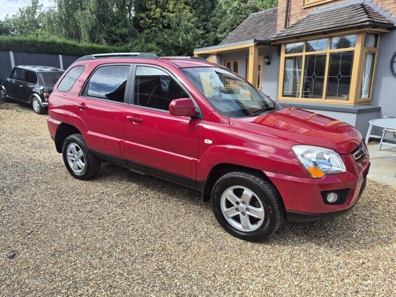 Red Used 2009 Kia Sportage SUV | £2,995 (A bit pricey) - Image 1/4