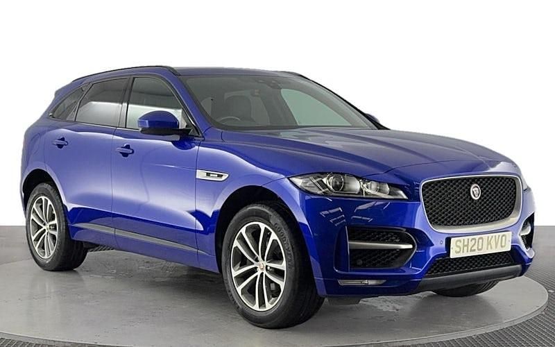 Used Jaguar F-Pace R-Sport 180 HP (132 kW) 2020 Blue SUV