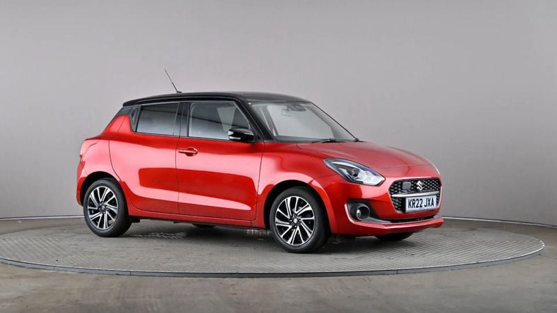 Red Used 2022 Suzuki Swift SZ5 Hatchback | £12,088 (Fair price) - Image 1/4