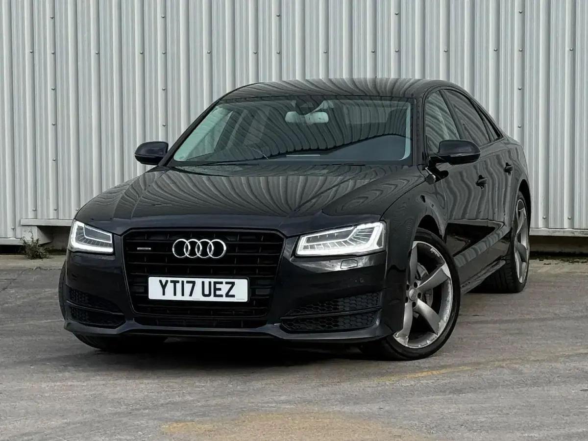 Used Audi A8 Black Edition 262 HP (192 kW) 2017 Black Sedan