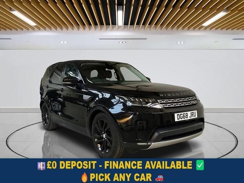 Black Used 2018 Land Rover Discovery 5 HSE SUV | £22,649 (Good price) - Image 1/4