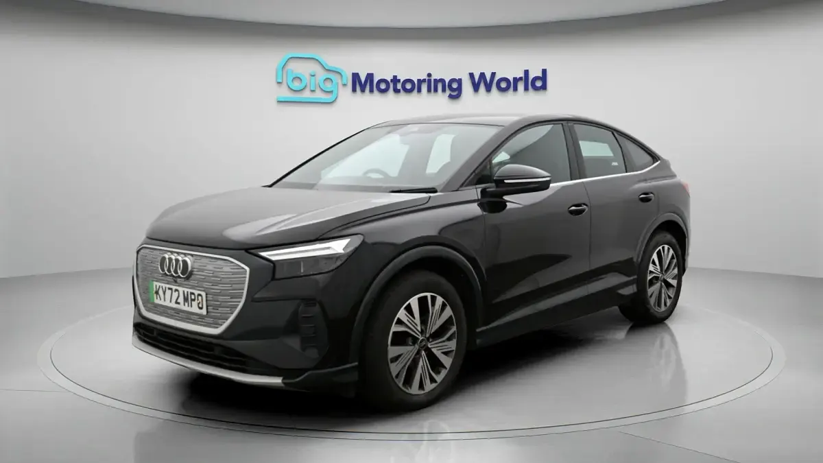 Used Audi Q4 Sportback e-tron Sport 125 kW (170 HP) 2022 Black SUV