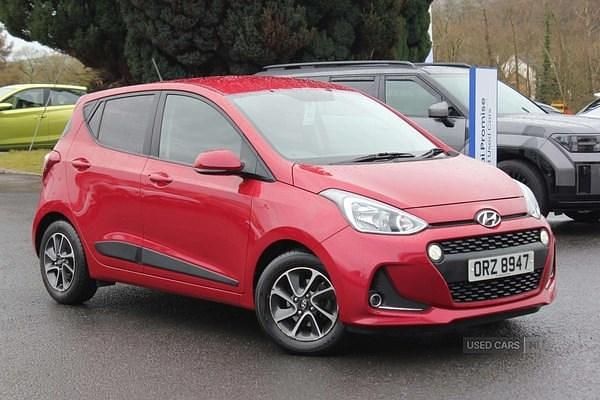 Used Hyundai i10 Premium 87 HP (63 kW) 2019 Red Hatchback