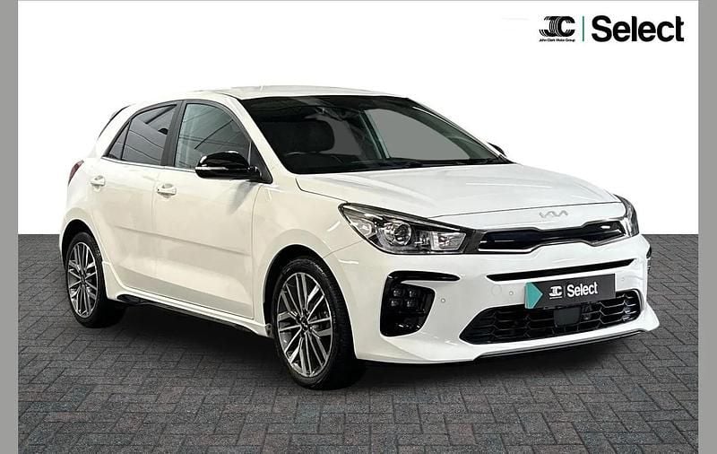 Used Kia Rio GT-Line S 117 HP (86 kW) 2023 White Hatchback