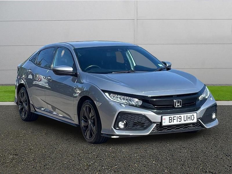 Used Honda Civic Sport 2019 Silver Hatchback