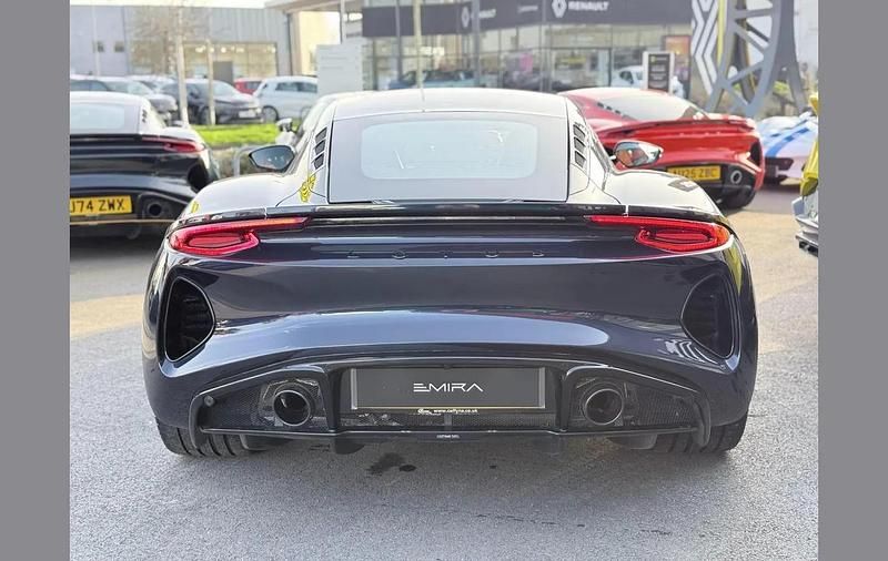 New Lotus Emira 399 HP (293 kW) 2025 Blue Coupe