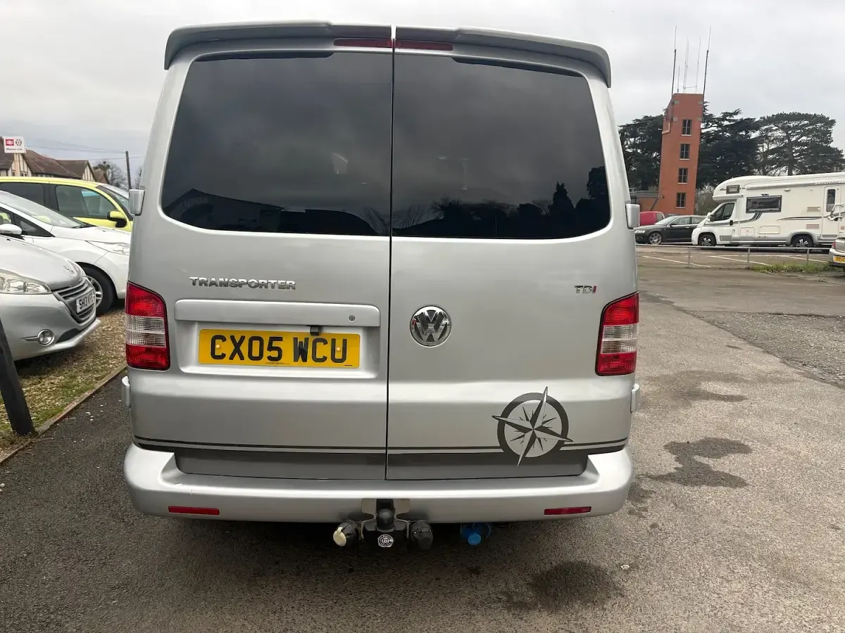 Used VW T5 128 HP (94 kW) 2005 Silver Van