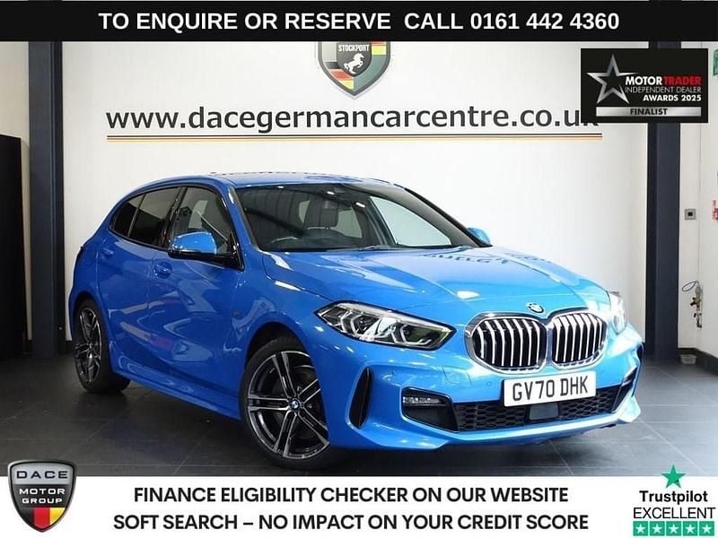 Blue Used 2020 BMW 120 M Sport Hatchback | £19,970 (Fair price) - Image 1/4