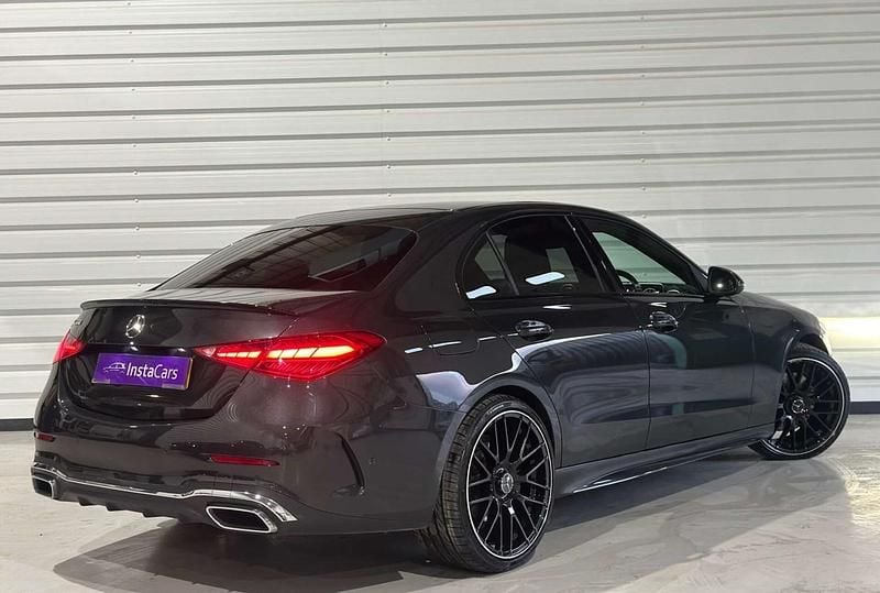 Used Mercedes C200 AMG line 204 HP (150 kW) 2023 Grey Sedan