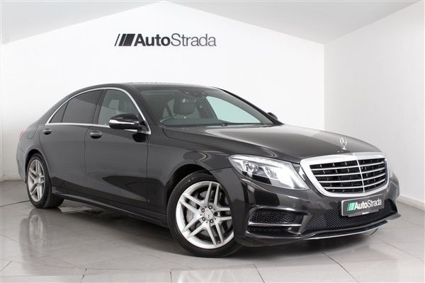 Black Used 2015 Mercedes S350 AMG line Sedan | £17,995 (Fair price) - Image 1/1