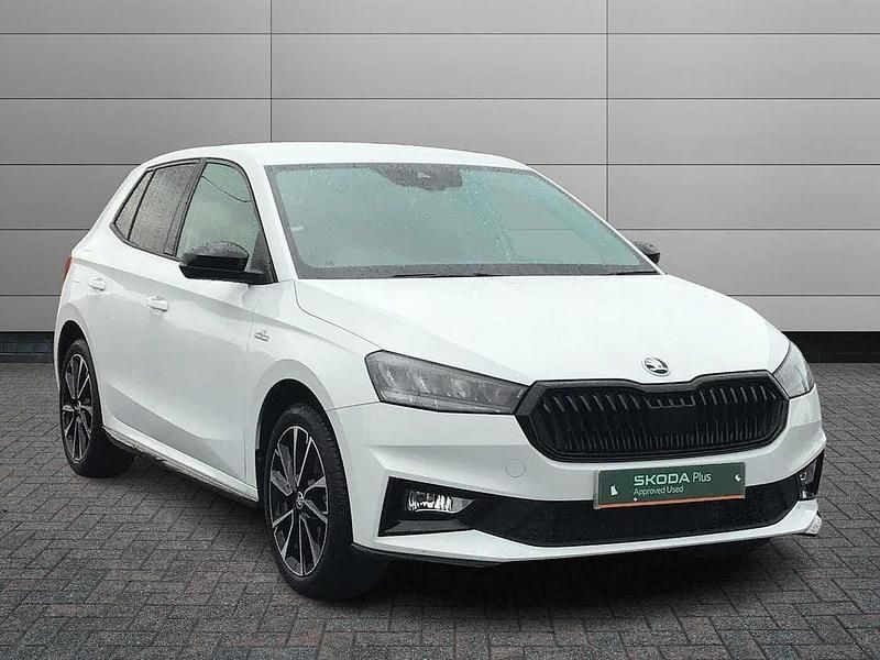 Moon white metallic Used 2024 Skoda Fabia Monte Carlo Hatchback | £19,499 (A bit pricey) - Image 1/4