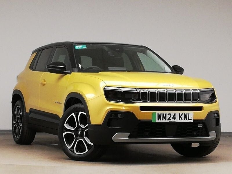 Sun + volcano roof Used 2024 Jeep Avenger EV Summit SUV | £20,698 (Expensive) - Image 1/4