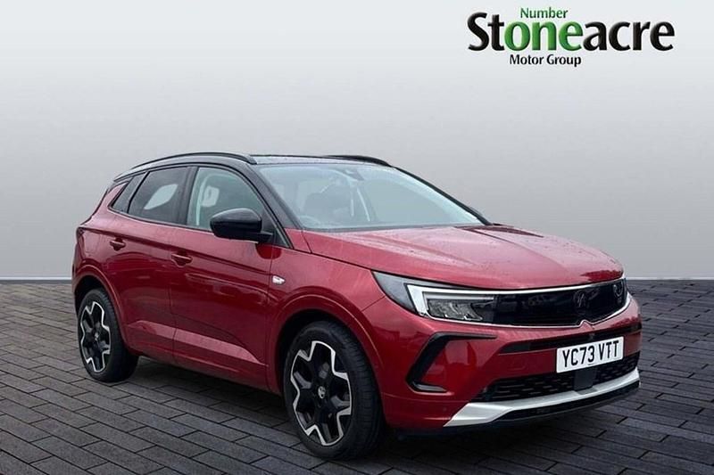 Red Used 2023 Vauxhall Grandland X Ultimate SUV | £19,295 (Fair price) - Image 1/1