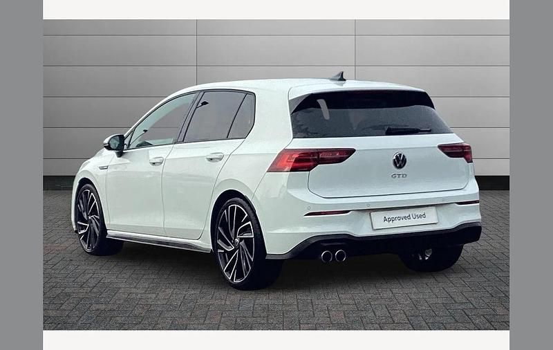 Used VW Golf VIII GTD 200 HP (147 kW) 2024 Pure white Hatchback