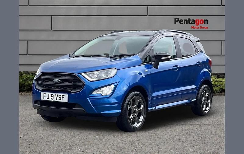 Used Ford Ecosport ST-Line 123 HP (90 kW) 2019 Blue SUV