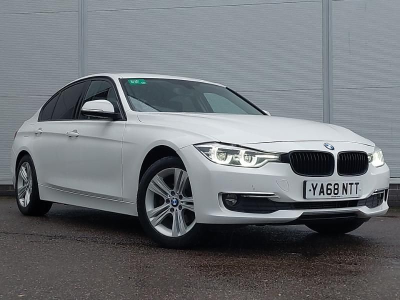 White Used 2018 BMW 320 Sport Line Sedan | £15,498 (Super price) - Image 1/4