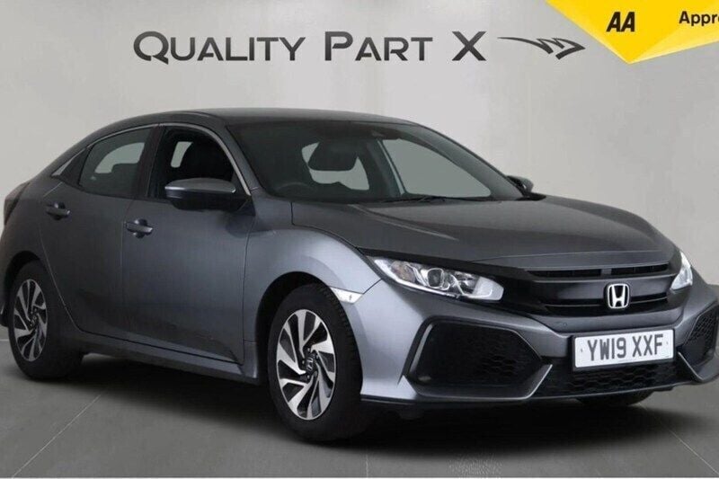Grey Used 2019 Honda Civic SE Hatchback | £10,000 (Good price) - Image 1/1
