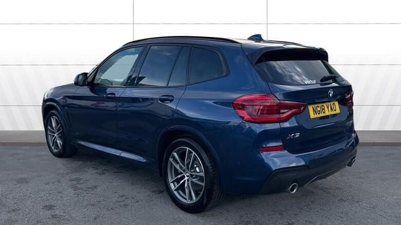 Used BMW X3 M Sport 190 HP (139 kW) 2018 Blue SUV