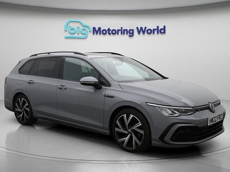 Grey Used 2022 VW Golf VIII R-line Estate | £19,900 (A bit pricey) - Image 1/4