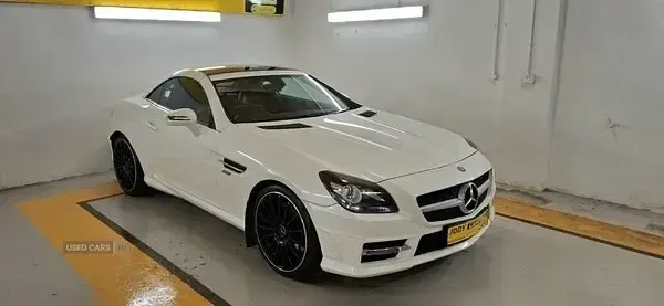 Used Mercedes SLK200 AMG 2013 White Cabriolet
