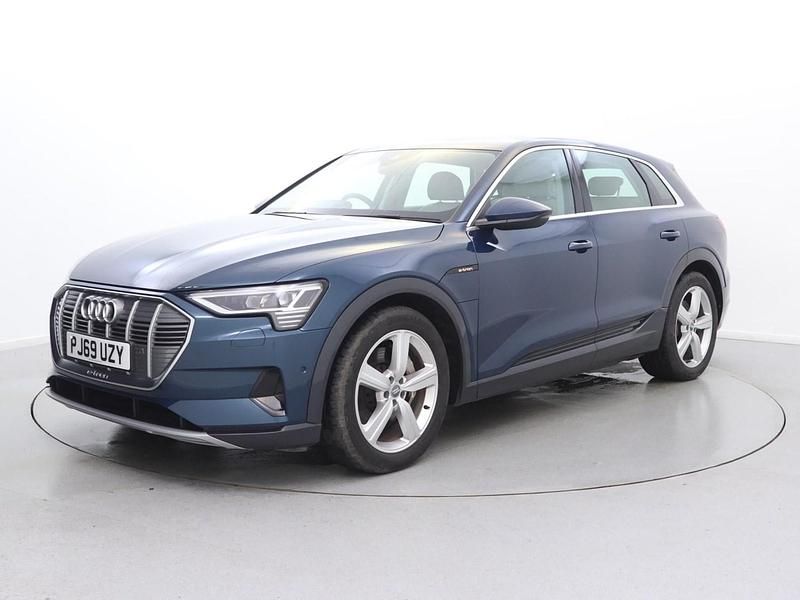 Used Audi e-tron Advanced 300 kW (408 HP) 2019 Blue SUV