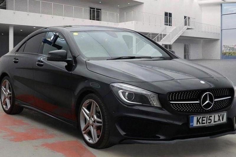 Black Used 2015 Mercedes CLA220 AMG Sedan | £11,995 (Fair price) - Image 1/1