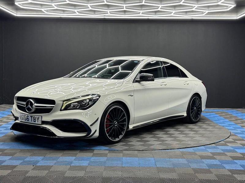 Used Mercedes CLA45 AMG AMG 2016 White Sedan