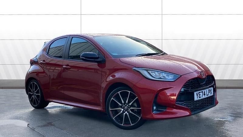 Red Used 2024 Toyota Yaris Hybrid Sport Hatchback | £24,242 (Expensive) - Image 1/4