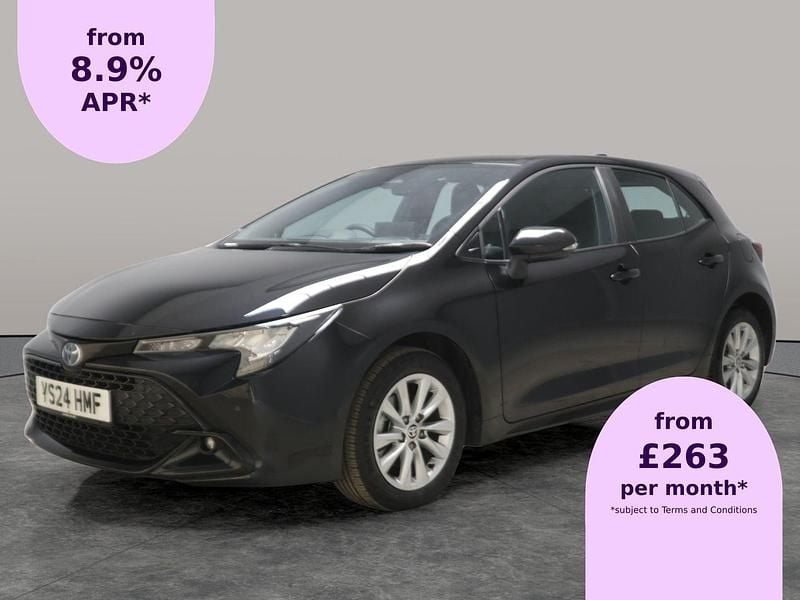Black Used 2024 Toyota Corolla Hatchback | £19,121 (Good price) - Image 1/2