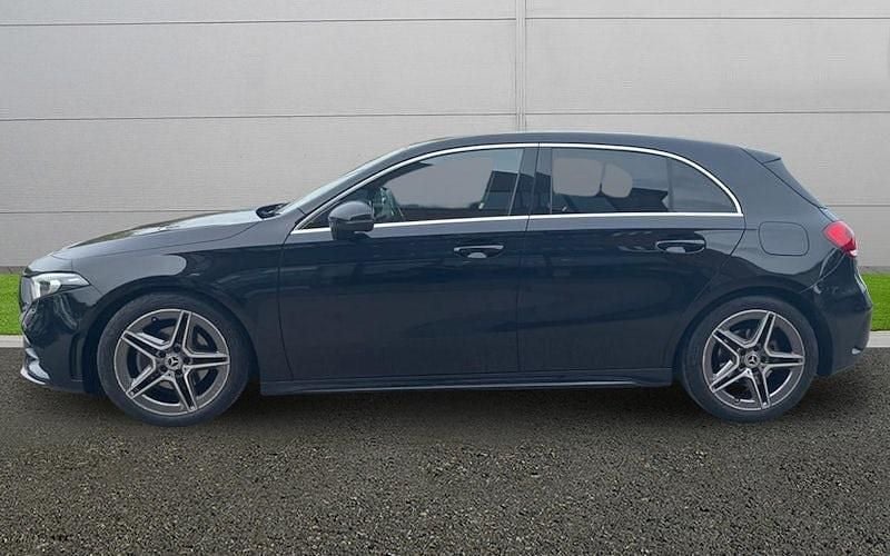 Used Mercedes A180 AMG line 136 HP (100 kW) 2020 Black Hatchback