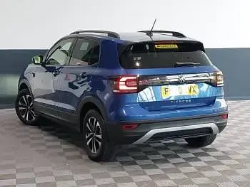 Used VW T-Cross United 110 HP (80 kW) 2021 Blue SUV