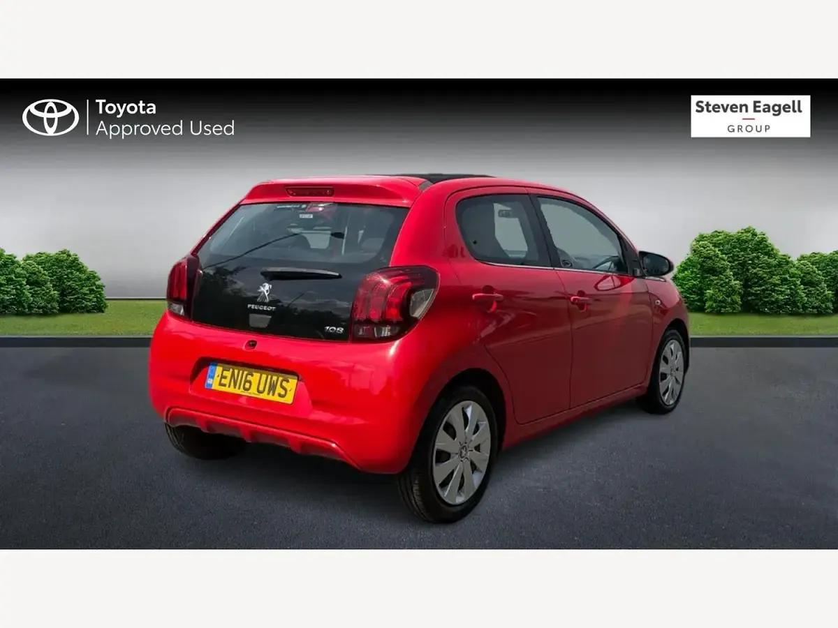 Used Peugeot 108 Active 2016 Red Hatchback