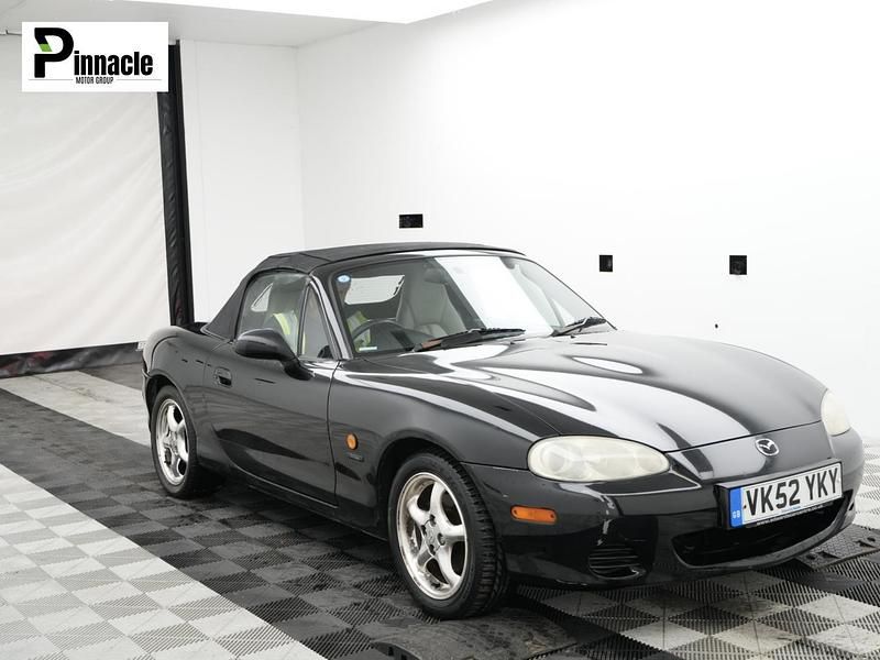 Black Used 2002 Mazda MX5 Edition Cabriolet | £4,995 (Good price) - Image 1/3