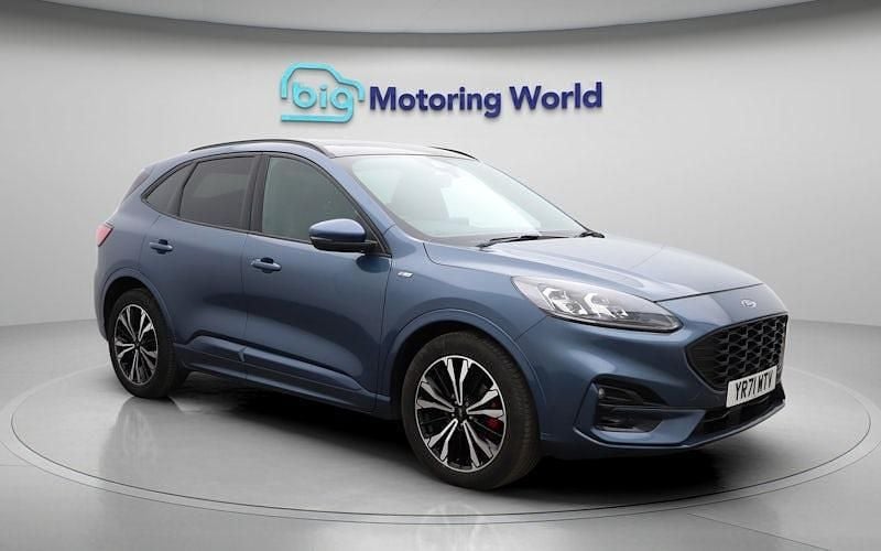 Used Ford Kuga ST-Line X 120 HP (88 kW) 2021 Blue SUV
