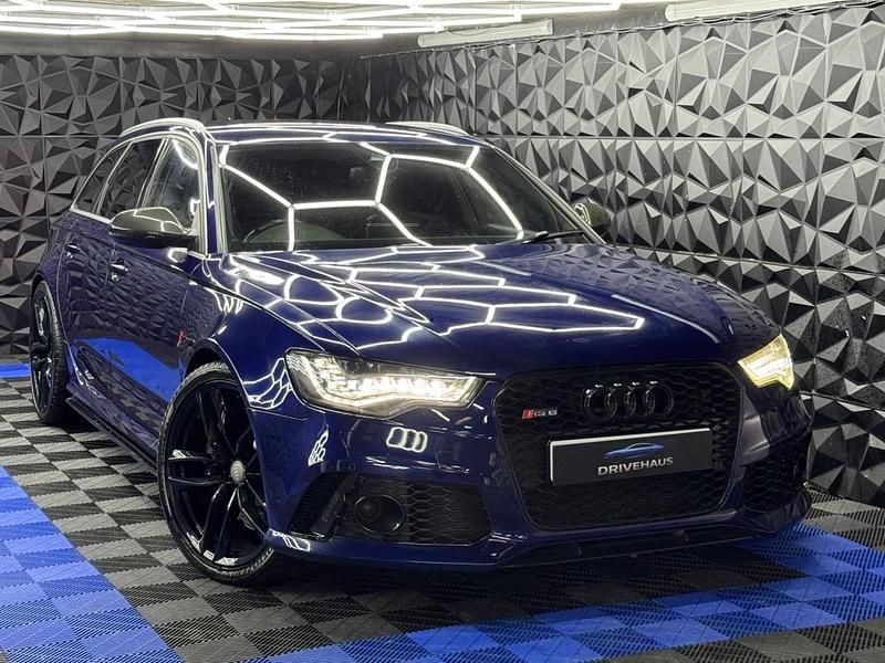 Blue Used 2013 Audi RS6 Performance Estate | £24,995 (Fair price) - Image 1/4